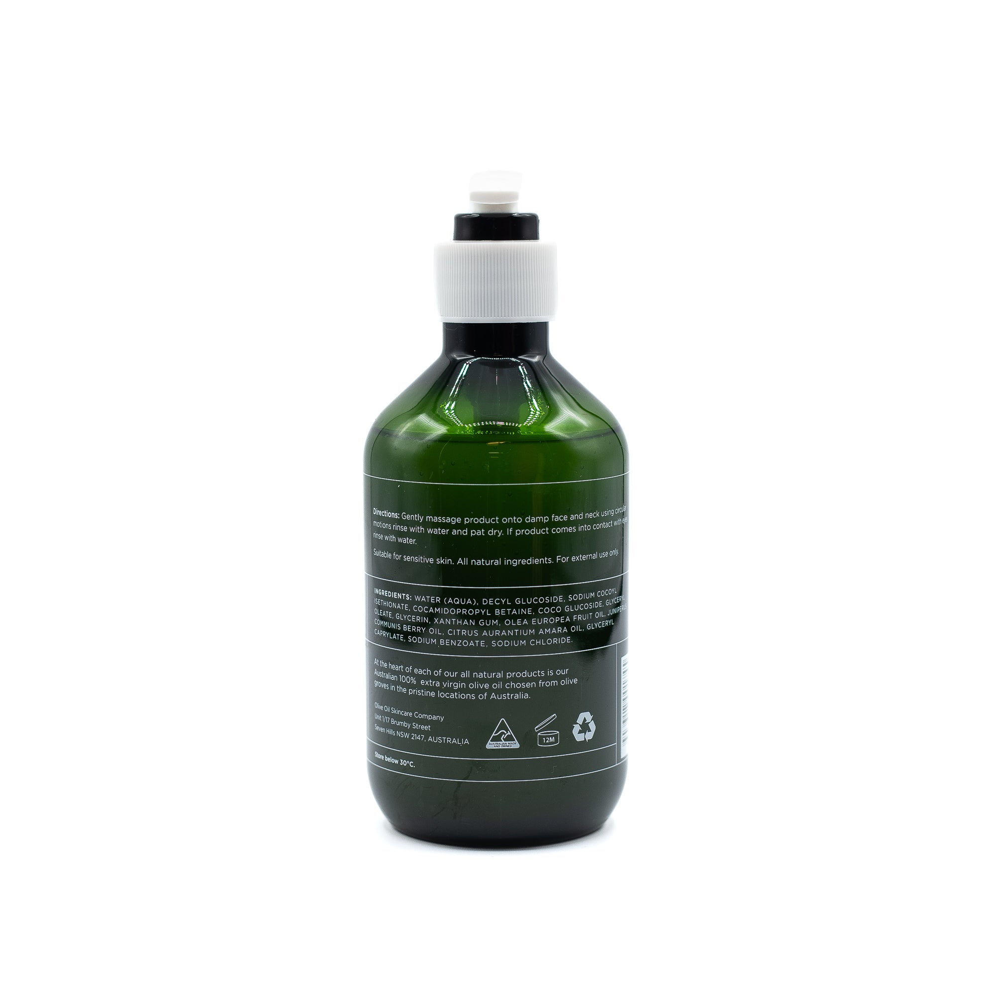Olive oil sales face wash