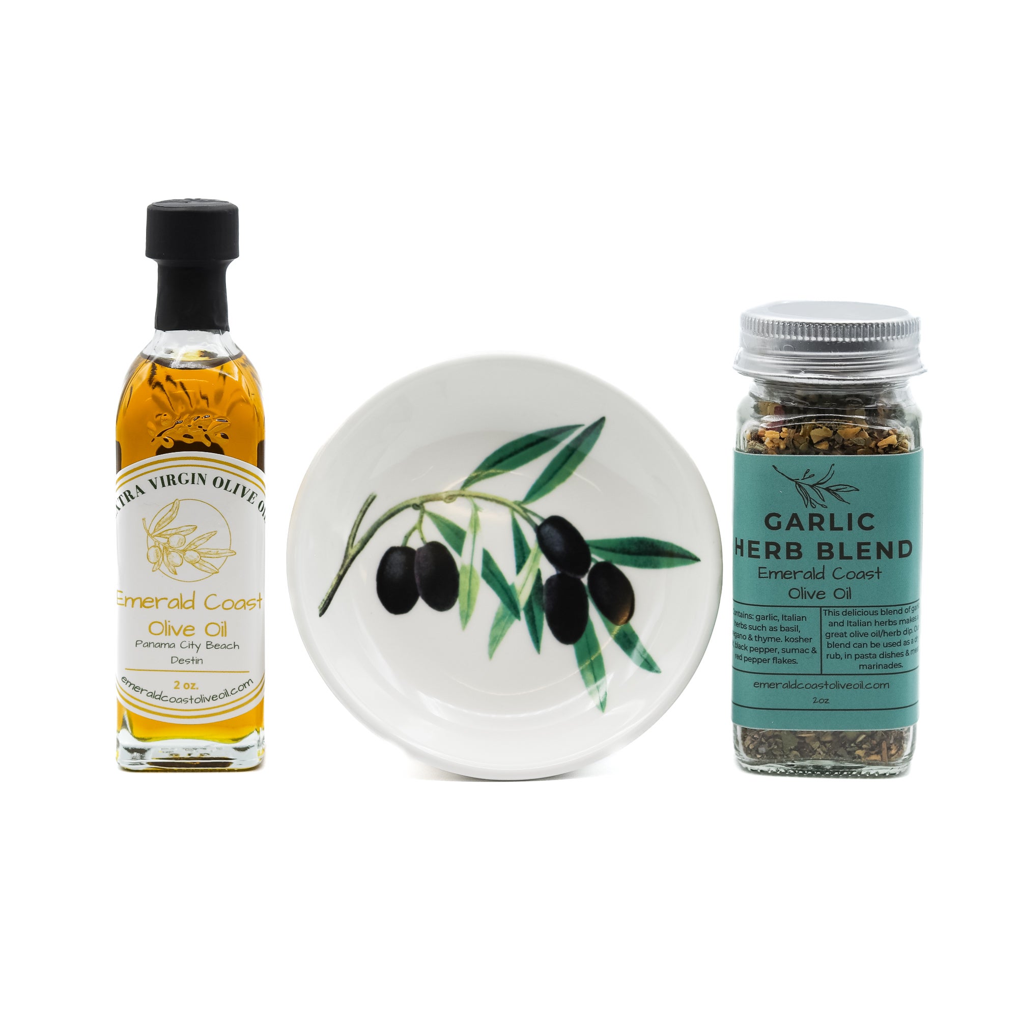 Little Dipper Set Emerald Coast Olive Oil Little Dipper Set Emerald Coast Olive Oil