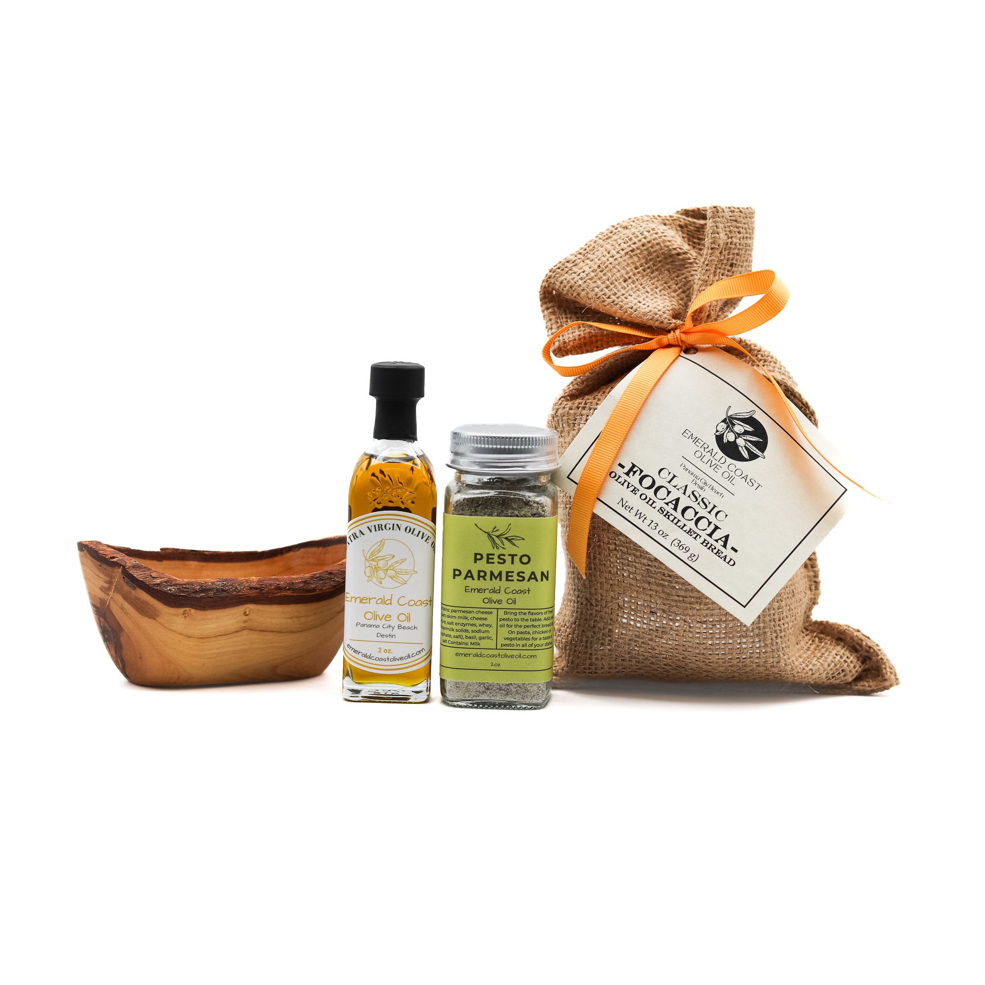 Focaccia Dipper Set Emerald Coast Olive Oil Focaccia Dipper Set Emerald Coast Olive Oil